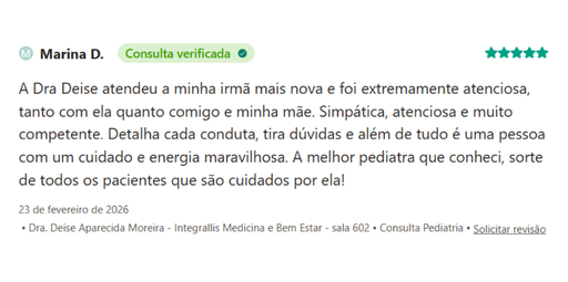 avaliacao-dra-deise-moreira-melhor-pediatra-morumbi