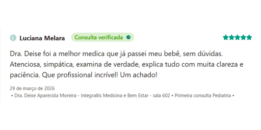 avaliacao-dra-deise-moreira-melhor-pediatra-que-ja-me-atendeu